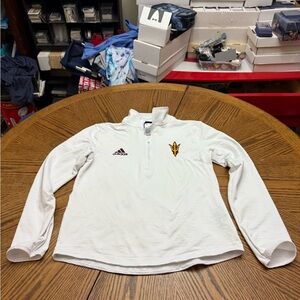 Adidas Arizona State Sun Devils 1/4 Zip Pullover